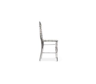 Emporium Silver Surrealist Cast Aluminium Luxury Chair