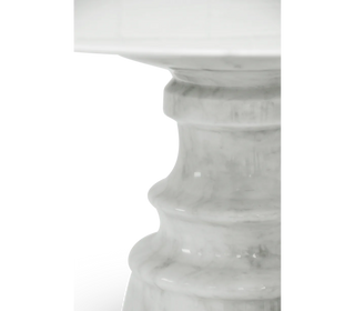 Pietra Round Classic Estremoz Marble Dining Table