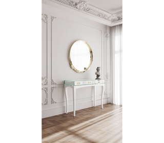 Soho Consoles with Modern Lacquered Entryways Cabinet Table