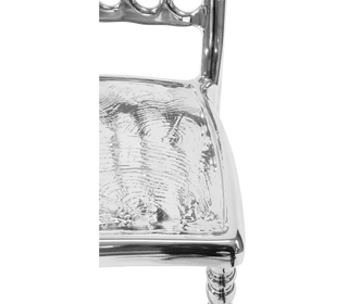 Emporium Silver Surrealist Cast Aluminium Luxury Chair