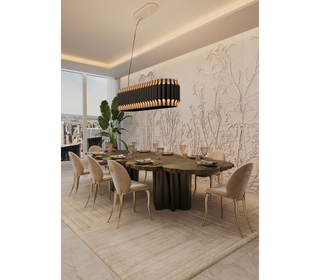 Fortuna Sculptural Dining Table
