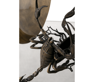 Metamorphosis Consoles Patina Brass Sculptural Entryways Cabinet Table