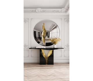 Lapiaz Consoles Azulejo Karst Sculpture Entryways Cabinet Table