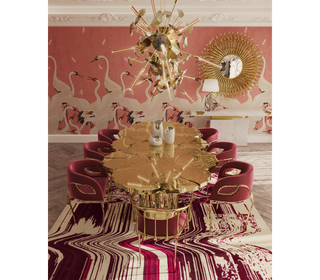 Fortuna Sculptural Dining Table