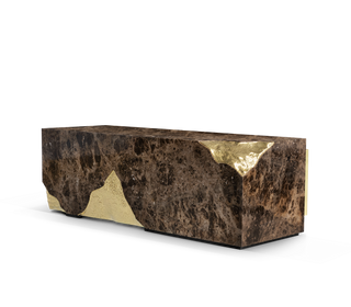 Lapiaz Karst Stone Marble Luxury Executive Desk