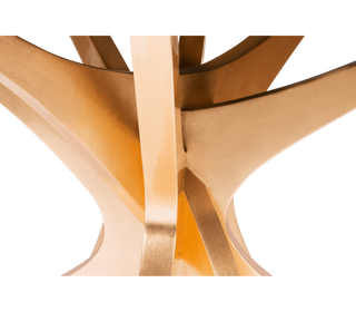 Patch Marquetry Round Dining Table