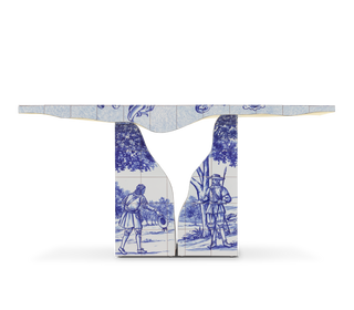 Lapiaz Consoles Azulejo Karst Sculpture Entryways Cabinet Table