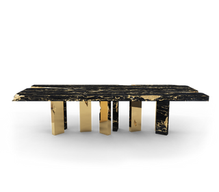 Empire Poplar Root Dining Table