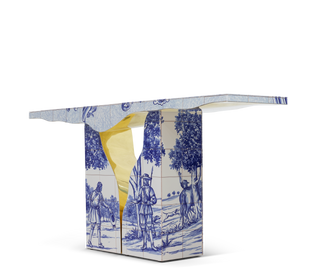 Lapiaz Consoles Azulejo Karst Sculpture Entryways Cabinet Table