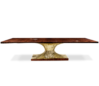 Metamorphosis Sculptural Walnut Root Dining Table