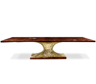 Metamorphosis Sculptural Walnut Root Dining Table
