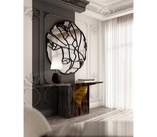 Lapiaz Consoles Azulejo Karst Sculpture Entryways Cabinet Table