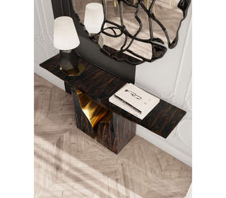 Lapiaz Consoles Azulejo Karst Sculpture Entryways Cabinet Table
