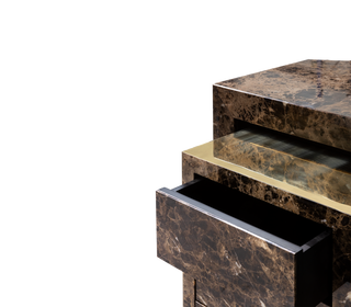 Lapiaz Karst Stone Marble Luxury Executive Desk