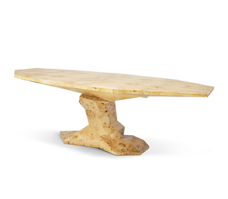 Bonsai Dining Table with Minimalism & Personalized Faceted Dining Table