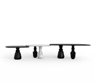 Pietra Nero Marquina Modular Dining Table