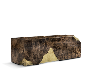 Lapiaz Karst Stone Marble Luxury Executive Desk