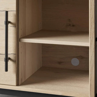 Sullivan Modern Two-Door Wood Sideboard Cabinet