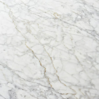 Elliot Dining Table (Italian Carrara Marble, Solid Oak Base)