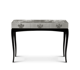 Trinity Consoles Luxury Carved Entryways Cabinet Table