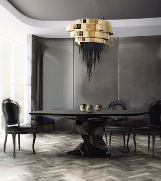 Bonsai Dining Table with Minimalism & Personalized Faceted Dining Table