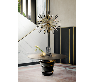 Intuition Swirling Ribbon Dining Table
