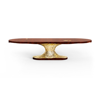 Metamorphosis Sculptural Walnut Root Dining Table