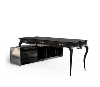 Boulevard Diamond Classic Modern Executive Desk
