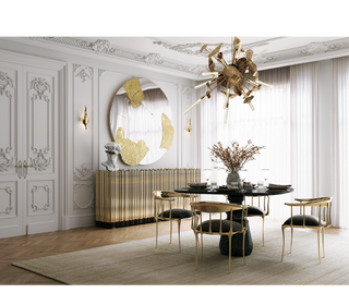 Pietra Square Marble Dining Table