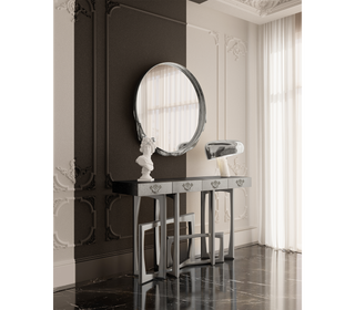 Metropolis Consoles Gilded Modern Entryways Cabinet Table