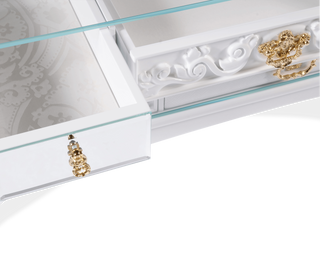 York Consoles with Classic High Gloss Entryways Cabinet Table
