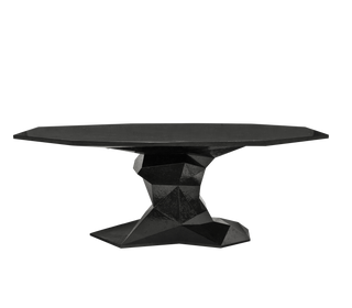 Bonsai Dining Table with Minimalism & Personalized Faceted Dining Table