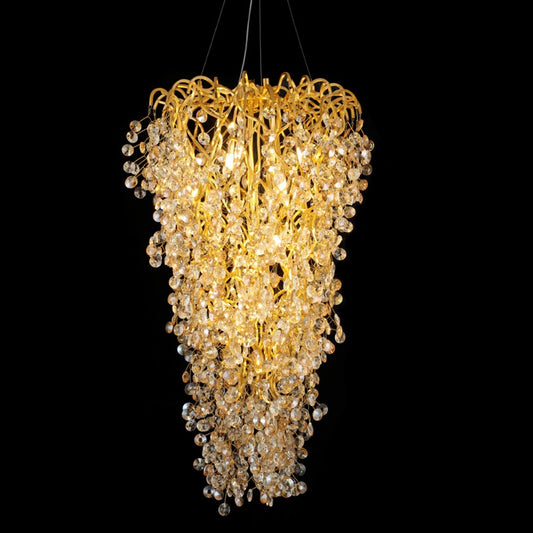 39 Inch Long Staircase Chandelier Gold Tree Branch Chandelier Modern Chandelier Lighting